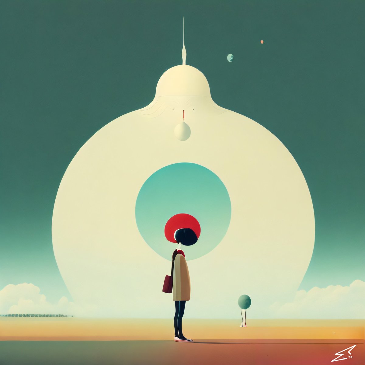 the O B S E R V E R

"Sometimes it is the quiet observer who sees the most" - Kathryn L. Nelson

Mint by request 
#NFTArt #ETH