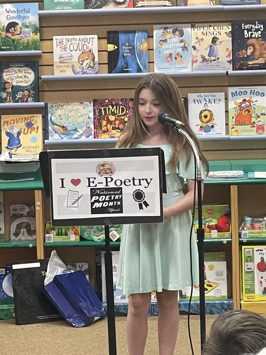 Please help me in congratulating the WC E-Poetry Contest winners from Peirce Middle School. They each did an amazing job presenting last evening. Special thank you to Eileen Hutchinson and Jen Ozgur for leading the event! <a href="/WestChesterASD/">West Chester Area SD</a> 

Awesome job!