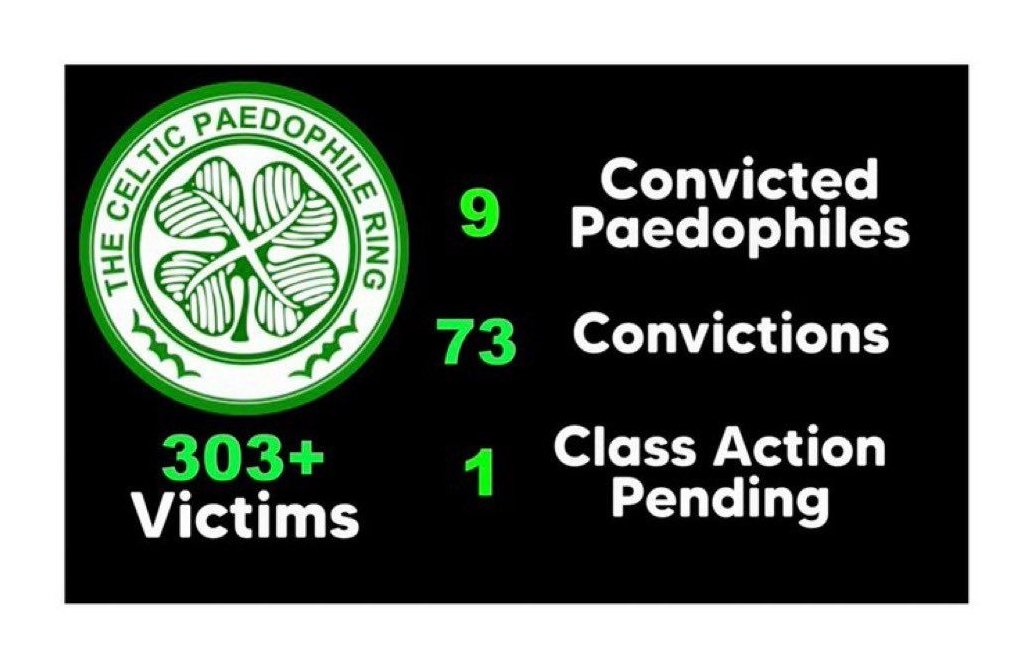 @MBS1872__ If nothing else we've helped #CelticThePaedoClub find the cash to finally compensate the scores of victims of their historical paedophile ring. #justiceforthevictims