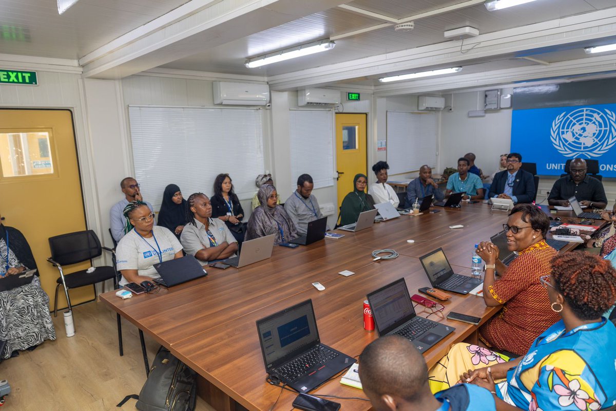 “When we convene these forums, it's in recognition of the low representation of #Somalis, both men and women, within @UN. The #UN is committed to inclusivity. While women representation remains low, we actively encourage more women to apply.” - Judith Mirembe, Senior Gender