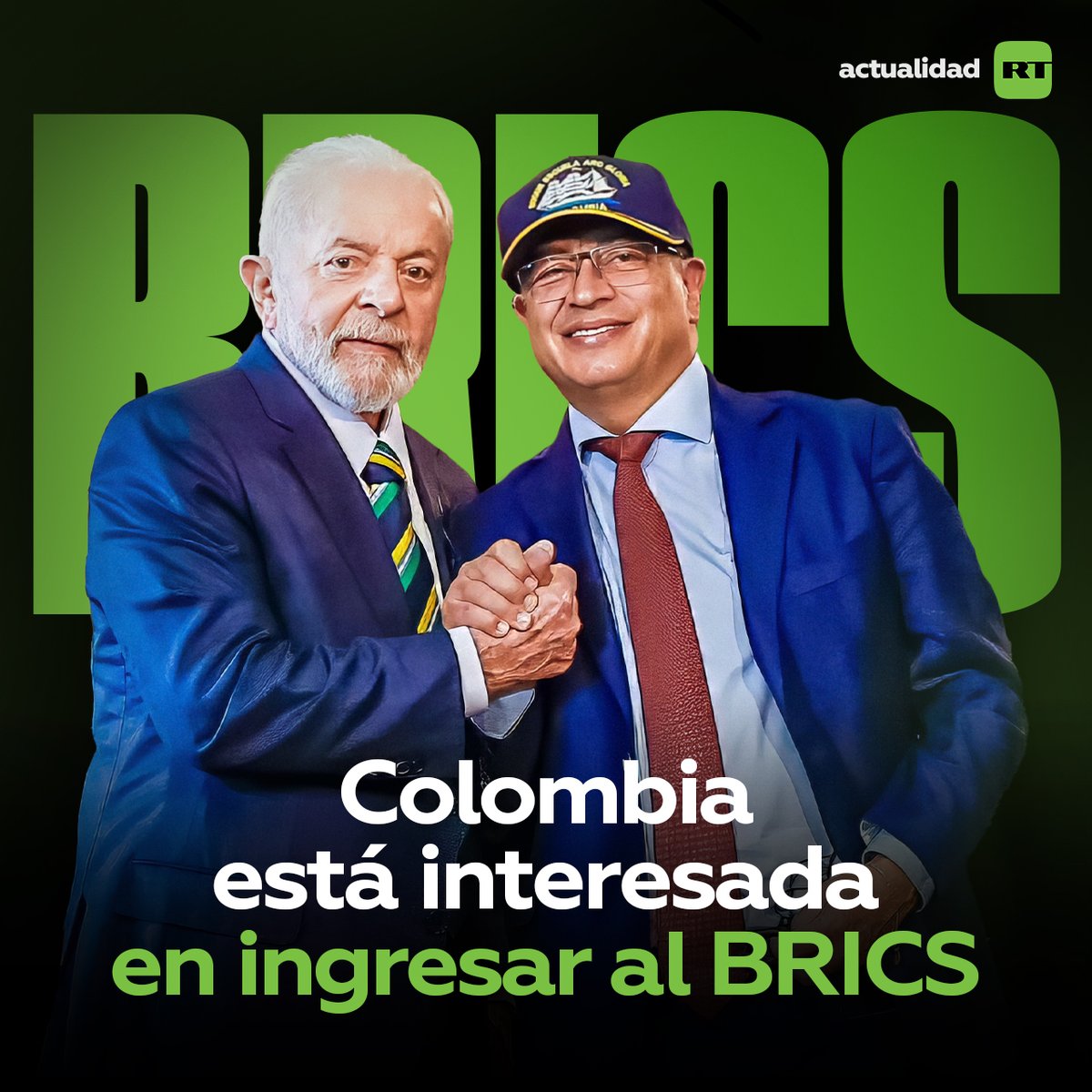 🇨🇴🤝🇧🇷Colombia, interesada en unirse al BRICS El presidente colombiano afirmó este miércoles que su país estaría interesado en adherirse al BRICS como miembro pleno lo más pronto posible. Durante una reunión en Bogotá, Petro expresó el interés de Colombia en unirse al BRICS…