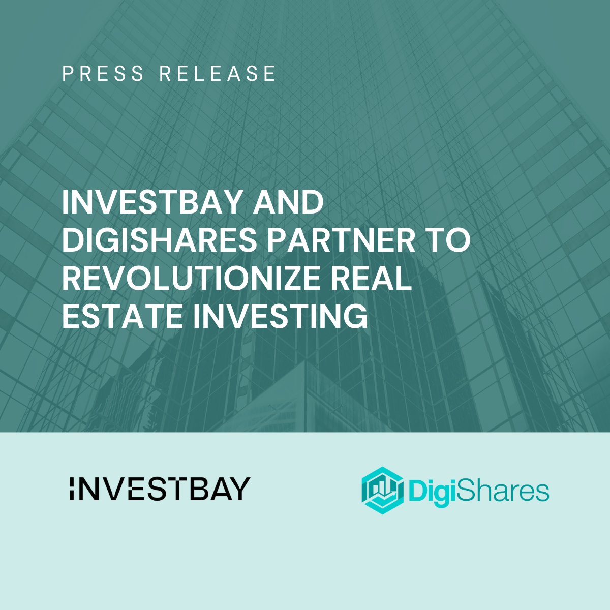 Press Release: InvestBay will be using DigiShares’ white label technology to tokenize real estates. InvestBay is a platform aimed at democratizing #realestate #investment through the concept of #crowd-owning via innovative #technology. It allows individuals to invest in real…