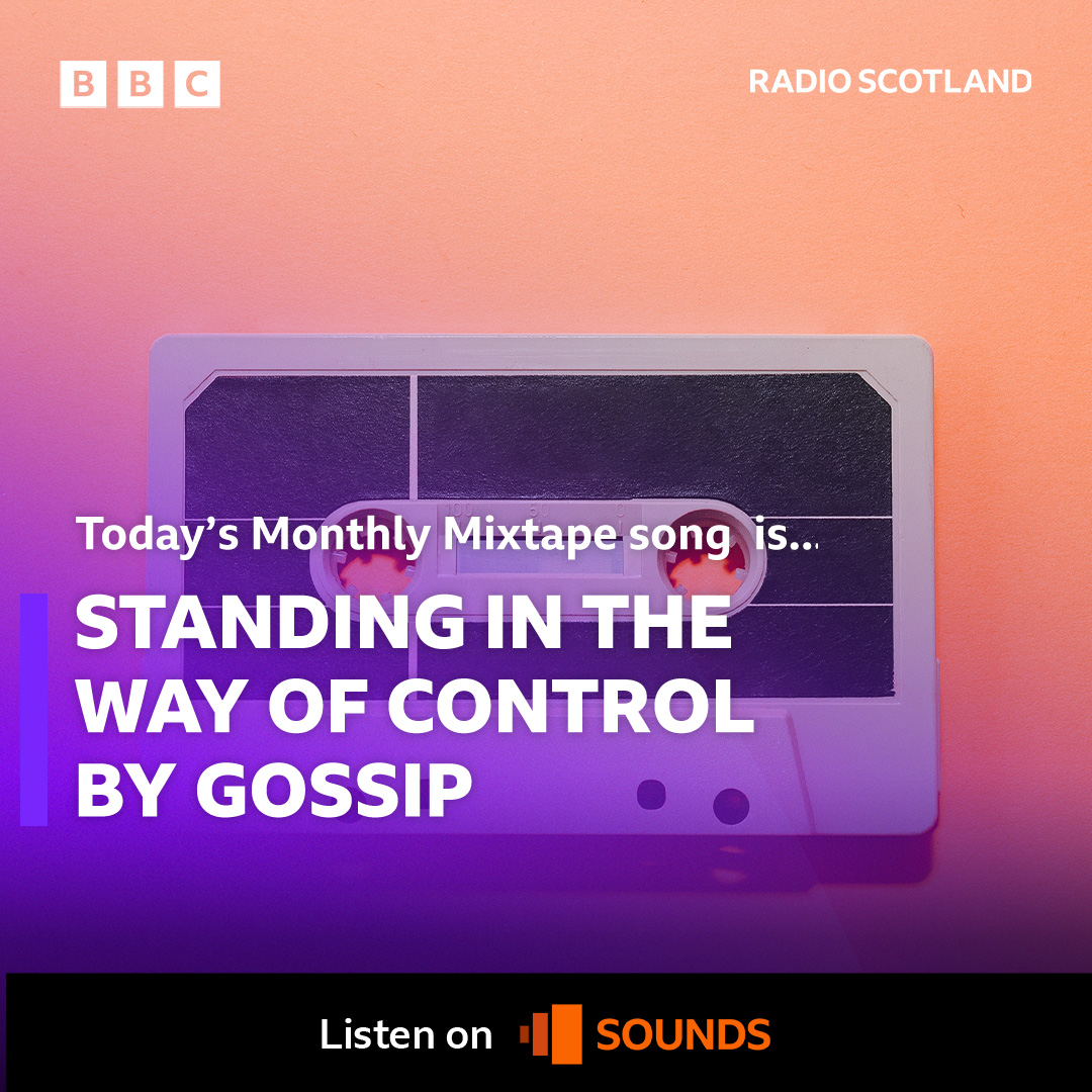 Today on the Afternoon Show, @LadyM_McManus has chosen Standing in the Way of Control by Gossip for the #MonthlyMixtape. Which song should come next?