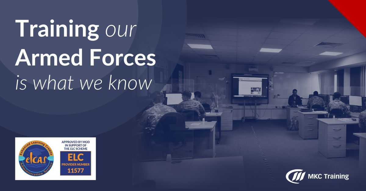 MKCTraining's tweet photo. ๐ New Financial Year, New ELC Credits! ๐
With #ELCAS funding, you can learn from our world-class trainers and gain valuable qualifications, without the financial burden.
๐ Learn more: https://t.co/9xGkno19M6
#ArmedForces #ProfessionalDevelopment #Veterans #CareerChange https://t.co/hAqfNri7Th