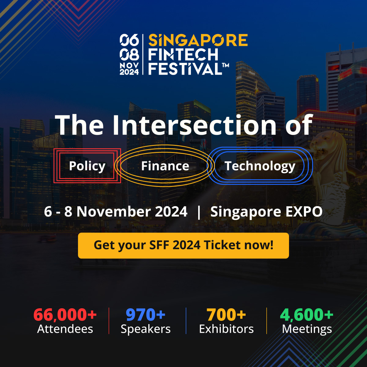Join us at the Singapore FinTech Festival 2024 - Asia's premier fintech festival 🚀 Register now to be part of this unparalleled fintech experience: hubs.la/Q02thJtW0 #SFF2024