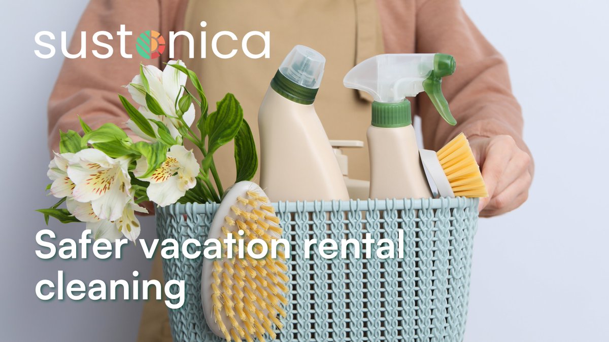 Dispel the myths about cleaning products and create a healthier indoor environment for your guests – and your cleaning staff! ✨

📎 Enjoy the read! sustonica.com/safer-vacation…

#EcoFriendlyCleaning #CleanWithoutChemicals #SustainableTravel #SaferCleaningProducts