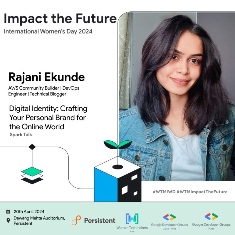 I'll be speaking at IWD Pune hosted by @GDGPune Let's catch up if you're gonna be there on Saturday!!

#IWD2024 #gdgpune #womentechmakers #womenintech