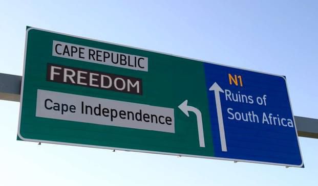 You have the opportunity to create a First-World nation on Africa's southern tip. Choose the right path in 2024. #capeindependence