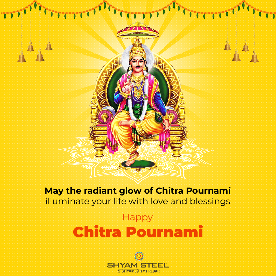 As the full moon graces the sky on Chitra Pournami, may our bonds be as luminous and enduring, and we get blessed with prosperity, good health and harmony.

#HappyChitraPournami #ChitraPournami #ChitraPournami2024 #ShyamSteel #flexiSTRONG #TMTBars #Hamesha_Ke_Liye_Strong