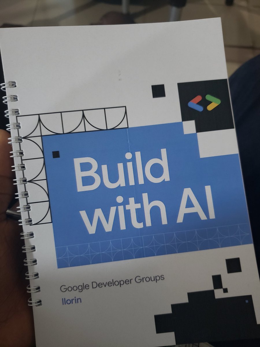 Here! #BuildWithAI #GDG #GDGIlorin