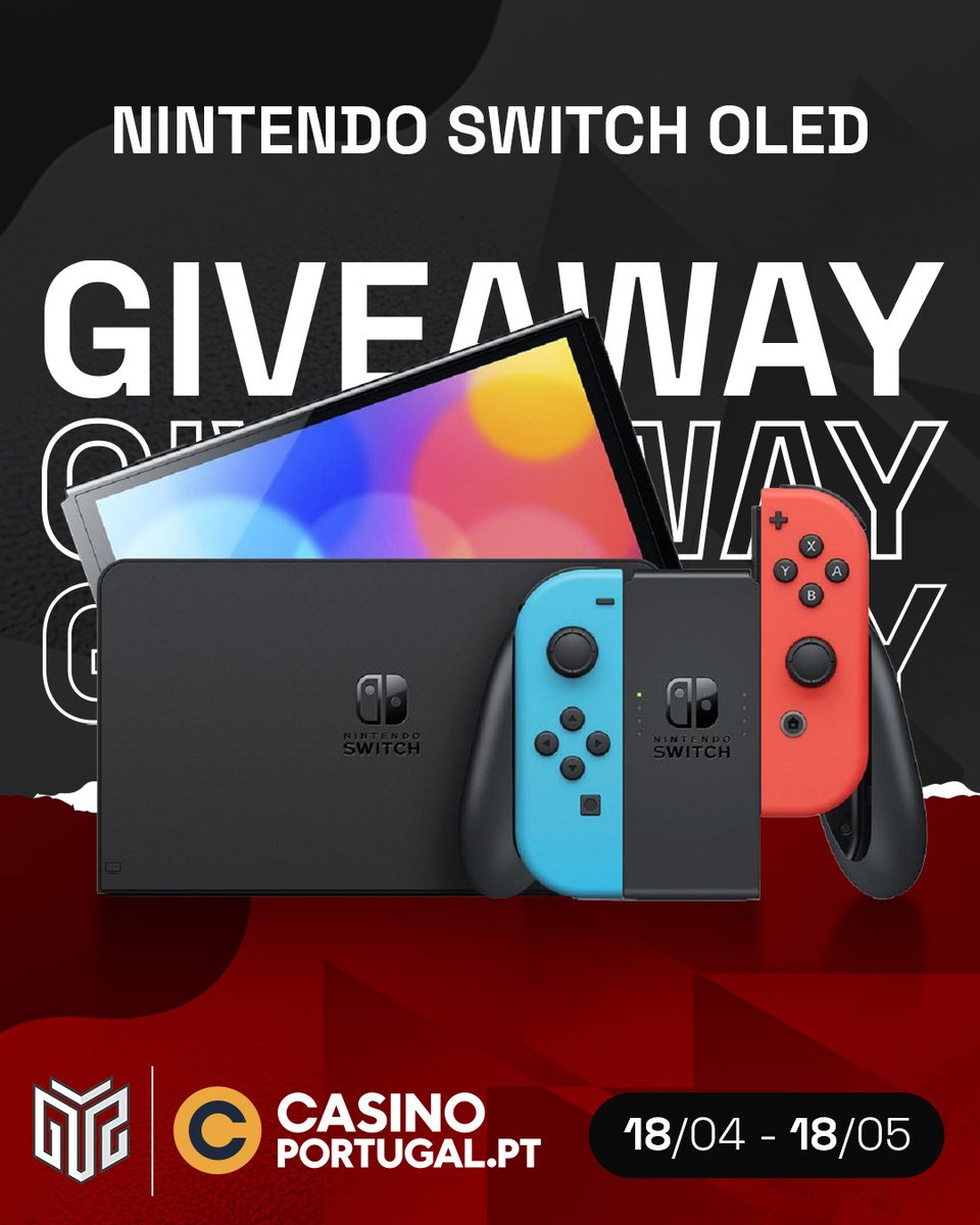 🔥🎮ALERTA GIVEAWAY🎮🔥

Os GTZ Esports e o Casino Portugal unem forças para te proporcionarem uma oportunidade única!🤞

Cumpre todos os requisitos presentes no Link e habilita-te a ganhar uma consola Nintendo Switch OLED 👇
🔗tropee.com/gtzesports

Não te esqueças também de