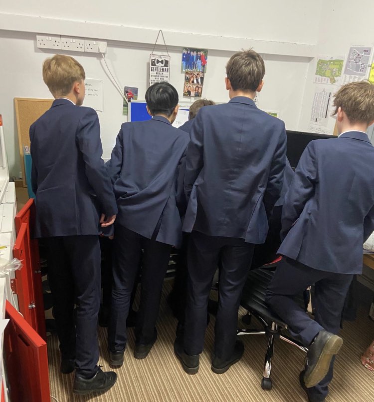‘Fish watching’- a new spectator sport. The <a href="/TrevelyanHouse/">Trevelyan Haileybury</a> are practicing for next years inter house competition.