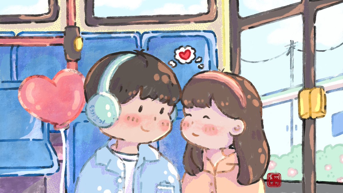 #LovelyRunner: long bus rides with you — manifesting soljae first date things 🎈🎧🚌