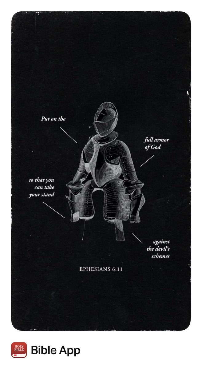 Be strengthened in the Lord and in the strength of his power. Clothe yourselves with the full armor of God, so that you will be able to stand against the schemes of the devil. Heavenly Father, we thank you for this day and the life we have as your children. We confess our sin…