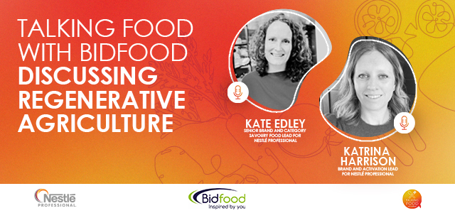 We are delighted to announce that we have recently teamed up with Bidfood on their Talking Food Podcast to discuss Regenerative Agriculture: what it is, what Nestlé Professional is doing in this area, & why it is important for food service. Click here: spr.ly/6018bKvxK
