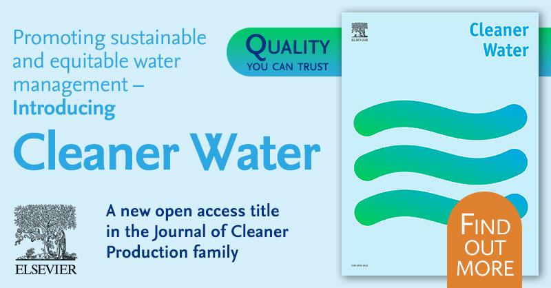 Introducing the inaugural papers from Cleaner Water! Explore innovative solutions and cutting-edge research shaping a sustainable future for our most precious resource. spkl.io/60174FGlN