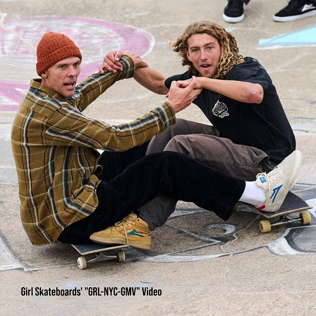 New <a href="/girlskateboards/">Girl Skateboards</a>' "GRL-NYC-GMV" Video 
Simon, Manchild, Griffin, Niels and more from Girl chart a course from NYC to Richmond, firing up demos and stacking in the East Coast streets.
Check it out!
#slickskatestore #skatelondon #skateboarding #skatevideo #girlskateboards