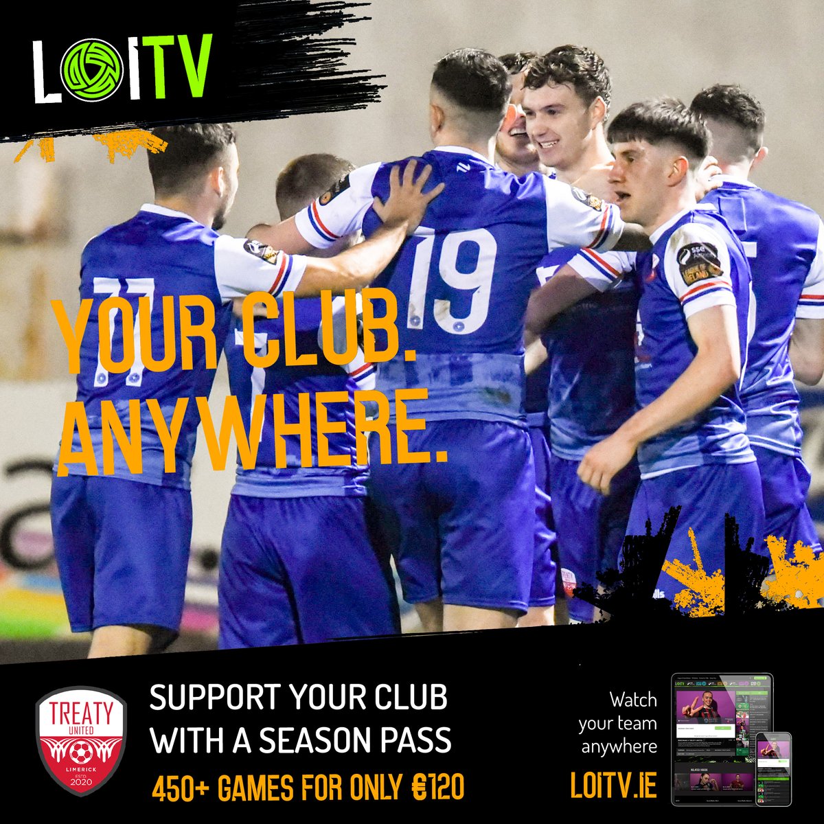 𝗖𝗮𝗻'𝘁 𝗠𝗮𝗸𝗲 𝗧𝗼𝗻𝗶𝗴𝗵𝘁'𝘀 𝗚𝗮𝗺𝗲? You can watch live and exclusively on #LOITV for just €5! 📺 - loitv.ie/en-int/livestr…