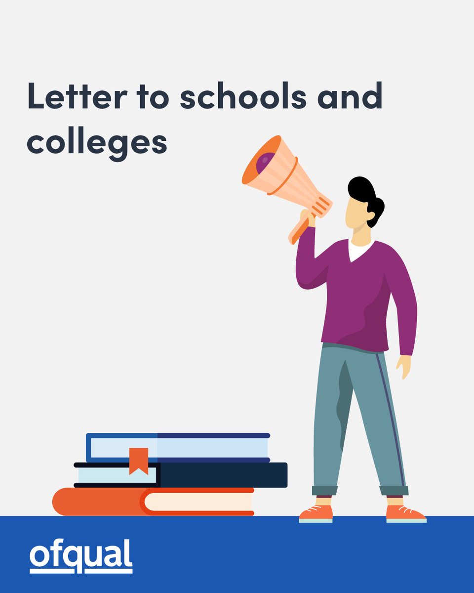 We’ve written to schools and colleges about the arrangements for exams and assessments this year. ✉️ Share it with parents and students: gov.uk/government/pub… #Exams2024 @educationgovuk @SFCA_info @AoC_info @ASCL_UK @JCQcic @Parentkind @MumsnetTowers @thestudentroom