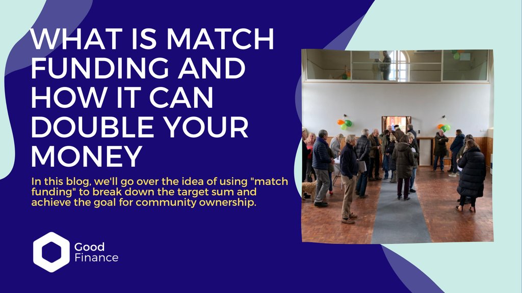 🚀 Ever wondered how match funding works and how it could potentially double your money? Dive into our latest blog to discover the mechanics and benefits of match funding. 

Have a read! ➡️ goodfinance.org.uk/latest/post/wh… 

#socialinvestment #socialfinance #matchfunding