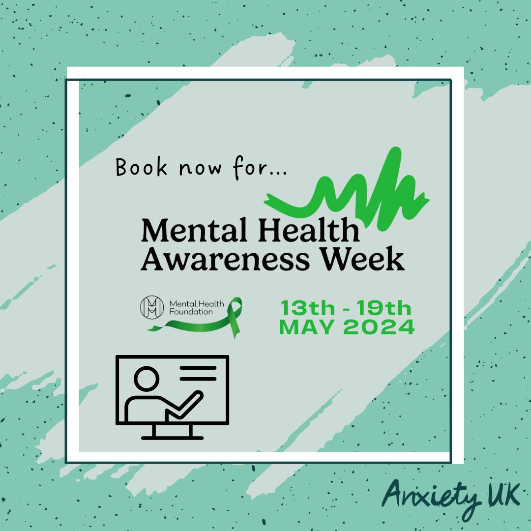 The theme for Mental Health Awareness Week in May is movement! Book a training session to learn how exercise, along with other techniques, can improve your wellbeing. Enquire at: partnerships@anxietyuk.org.uk #mentalhealthawarenessweek #workplacetraining