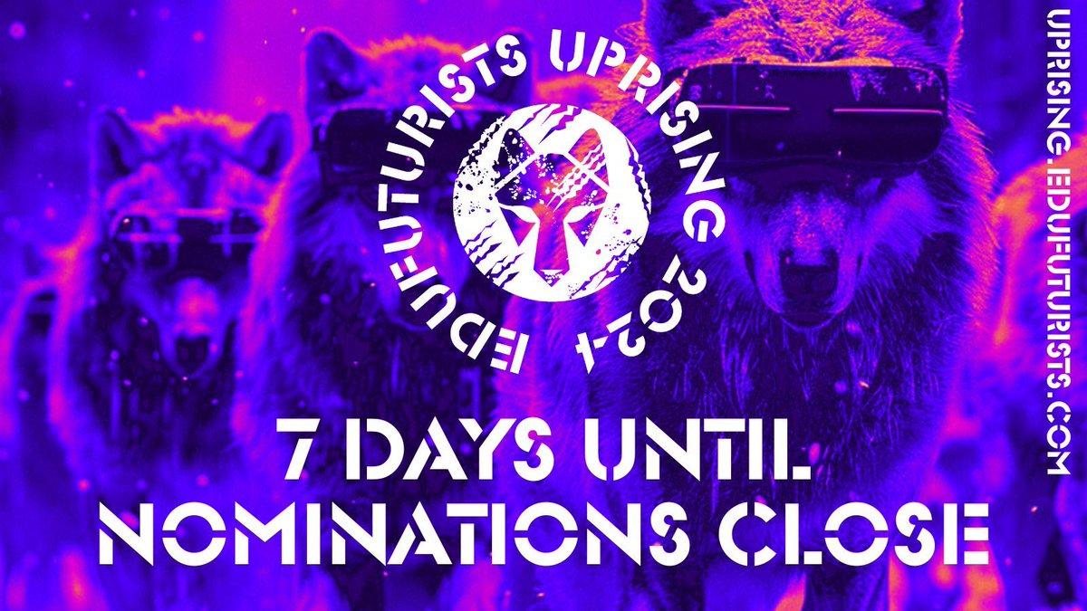 7 DAYS LEFT TO GET YOUR NOMINATIONS IN. Two minutes of your time could mean the world to those you nominate. Who can you celebrate? buff.ly/49wNcYI #Uprising24