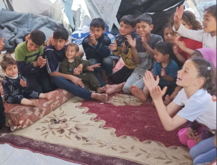 Tears, smiles, words of hope, and support envelop the lives of Gaza's children, who have grew prematurely in such a whirlpool of emotions. Our counselors are performing a challenging job in the IDP shelters. 
I hope we can be as supportive to them as they were for these children