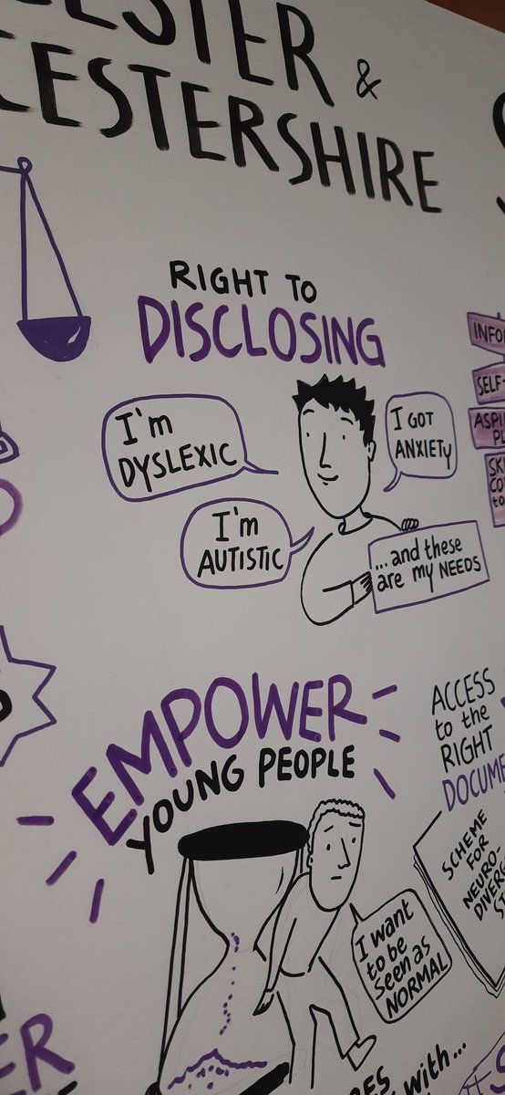 How can employers help our #SEND young people to feel more comfortable around disclosing their additional needs to get the support they need in the workplace? 

#LeicsSENDConference