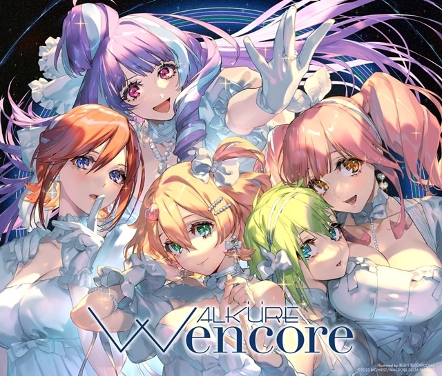 #ワルキューレ の『#マクロスΔ』ライブアルバム「W encore」より、実田千聖氏（CAPCOM）描きおろしジャケット/早期予約特典デザイン公開！ 特設サイトもOPEN!（画像4枚） #マクロス animatetimes.com/news/details.p…