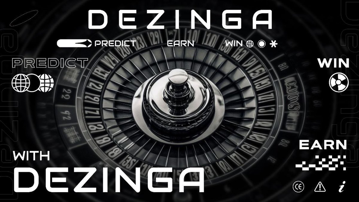 🏆  Dive into <a href="/DezingaSocial/">Dezinga Intern</a> - The New Decentralized Platform where you can predict game outcomes and events to earn BIG rewards! Backed by industry leaders and top communities

Thread 🧵

$SOL #prediction