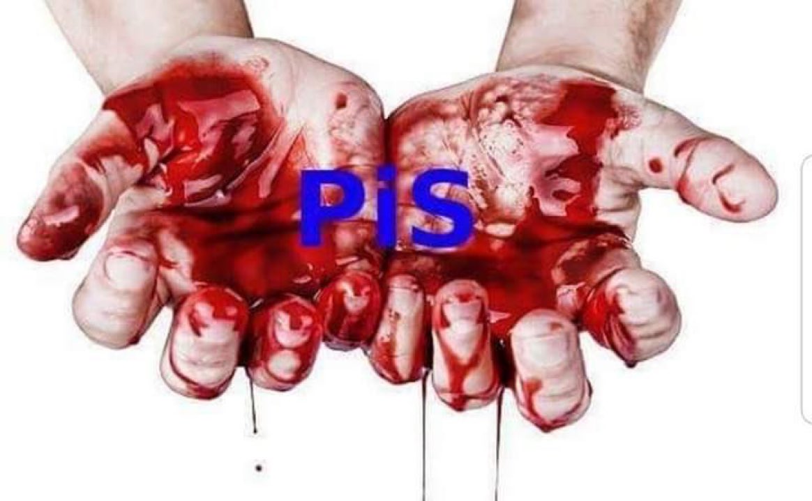 WiolettaZa50357's tweet photo. Pamiętajmy, że PiS to trucizna, PiS to zło, PiS to mafia przestępców .
Pamiętajmy, że Duda to PiS,a #PiStoRosja .Polska musi być szczęśliwa #PolskaBezPiS ,bez Dudy! https://t.co/1XMC2VSVET