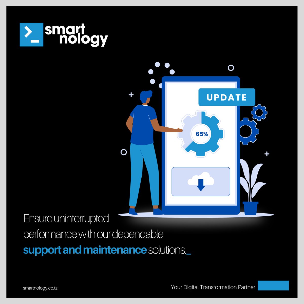 smartnology_'s tweet image. Keep your business on track with our dependable support and maintenance solutions, ensuring uninterrupted performance every step of the way. 💼⚙️ #SupportAndMaintenance #UninterruptedPerformance #yourdigitaltransformationpartner