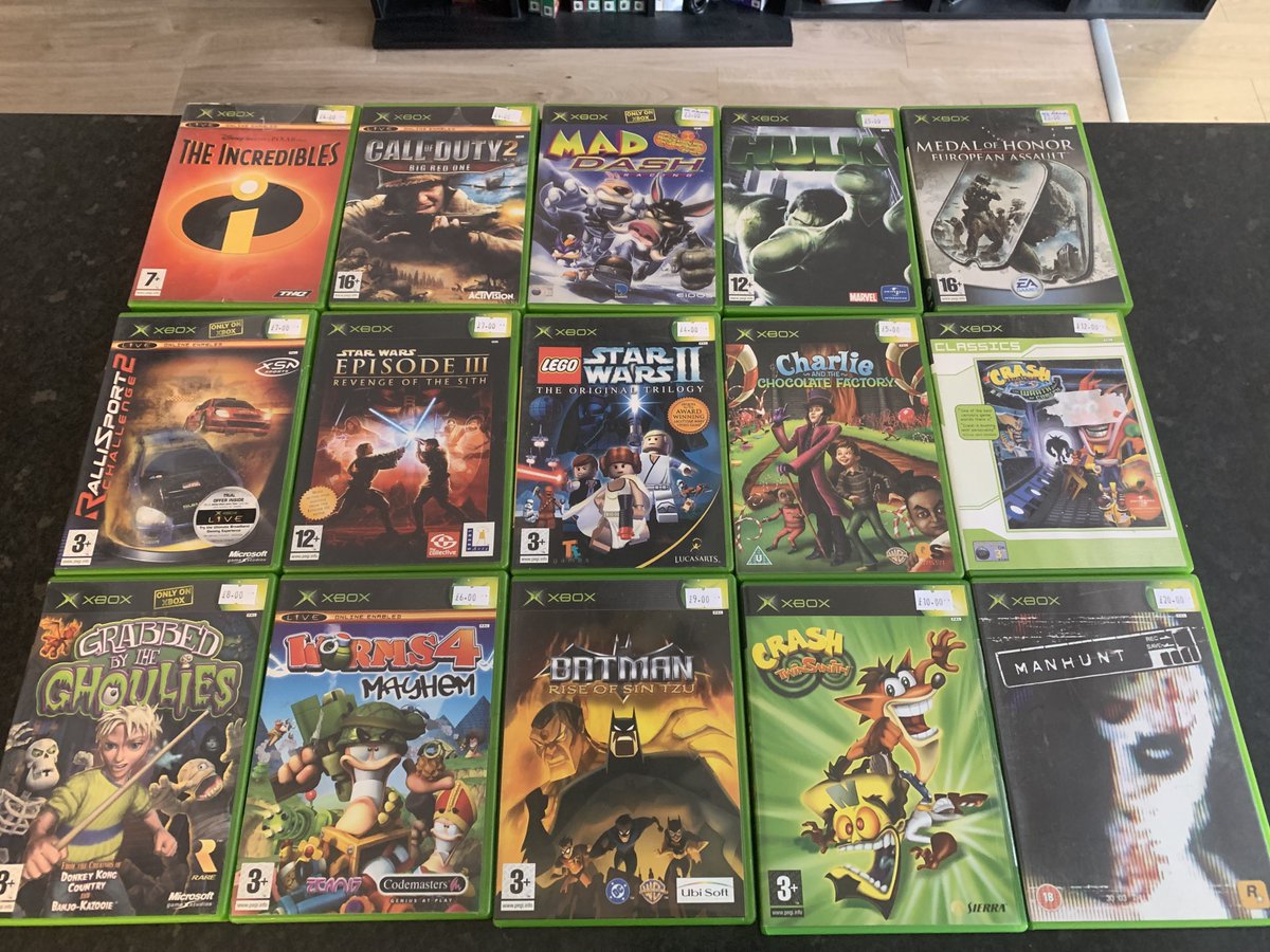 NEW IN Some new Xbox OG games just in! And added to the website! theretrohunter.co.uk/online-store #retroshop #retrogaming #retrogamingcommunity #xbox #playstation #sega #nintendo #atari #retrotoys #toys #leighonsea #southend #rayleigh #hadleigh #benfleet #essex