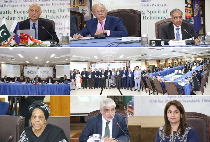 ISSI delighted to host launch of Pakistan Africa Institute for Development and Research (PAIDAR), with its President @Mushahid. Rich perspectives & practical suggestions shared at Seminar on theme: “Reviving the Bandung Spirit of Afro-Asian Solidarity: Pakistan-Africa Relations.”