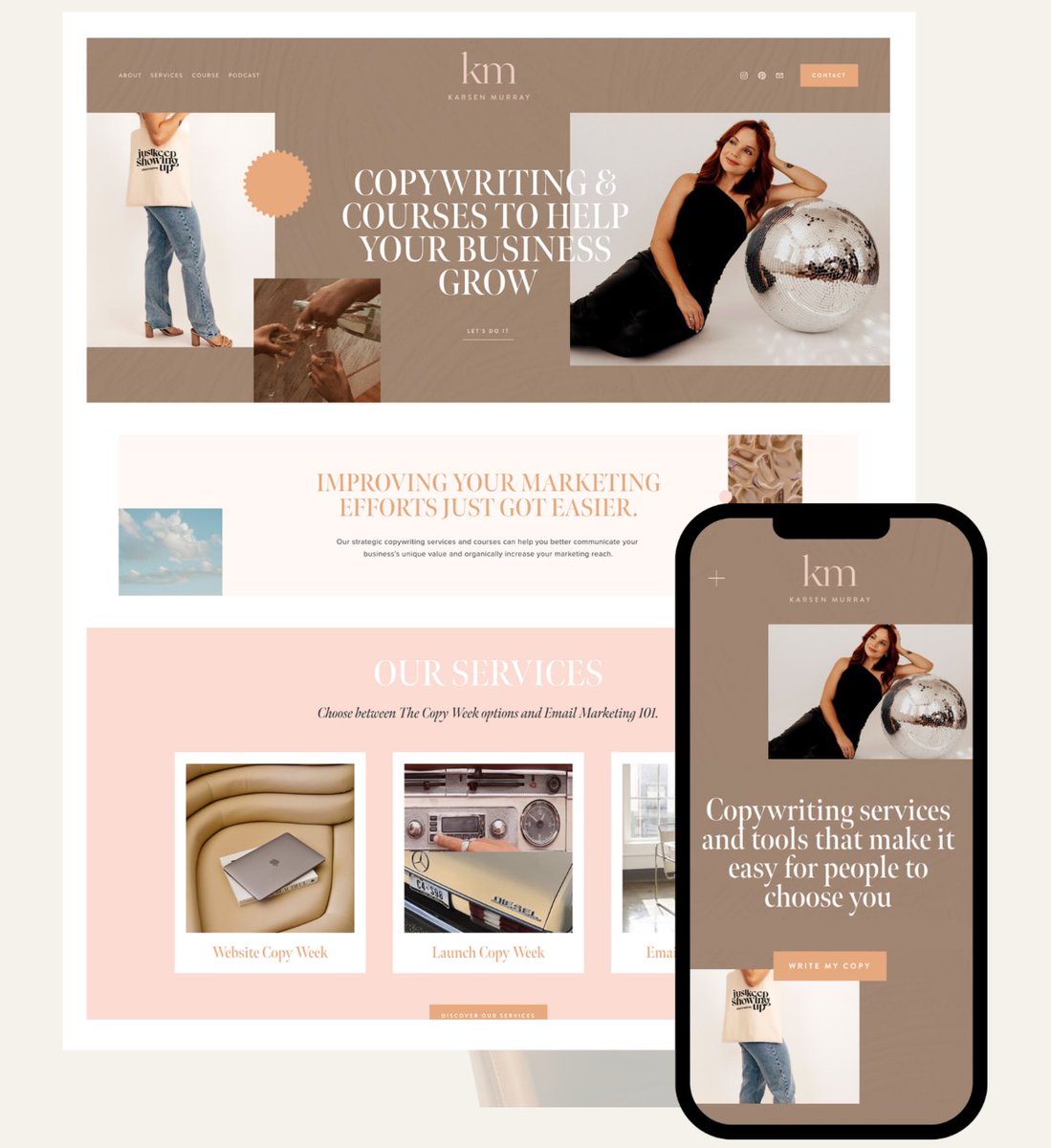 #websitedesigns: What will the websites look like? I really love TONIC’s stylish websites. She has a series of sites named after drinks. Yup. 😆 I’ve always loved GoLive’s websites also, (since 2015). Mine is $899. Anyway, it’s a combo of both design agencies.