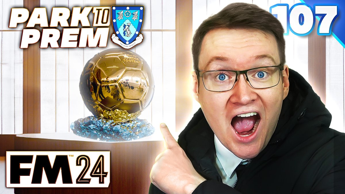 MY PLAYER WON THE BALLON D'OR! 📽youtu.be/wdXYjtGBTSU?si… | #FM24