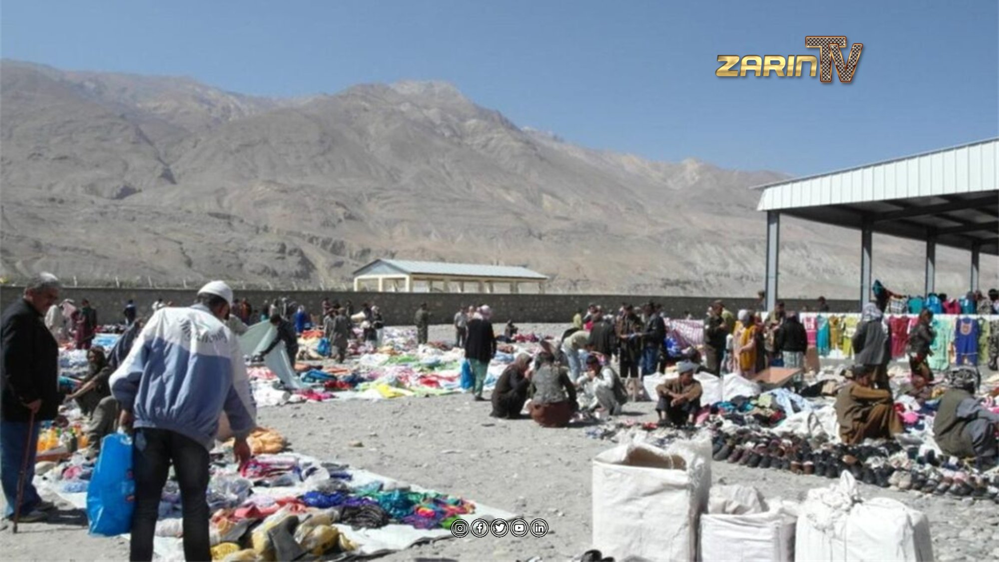 رونق بازار های مرزی افغانستان و تاجکستان