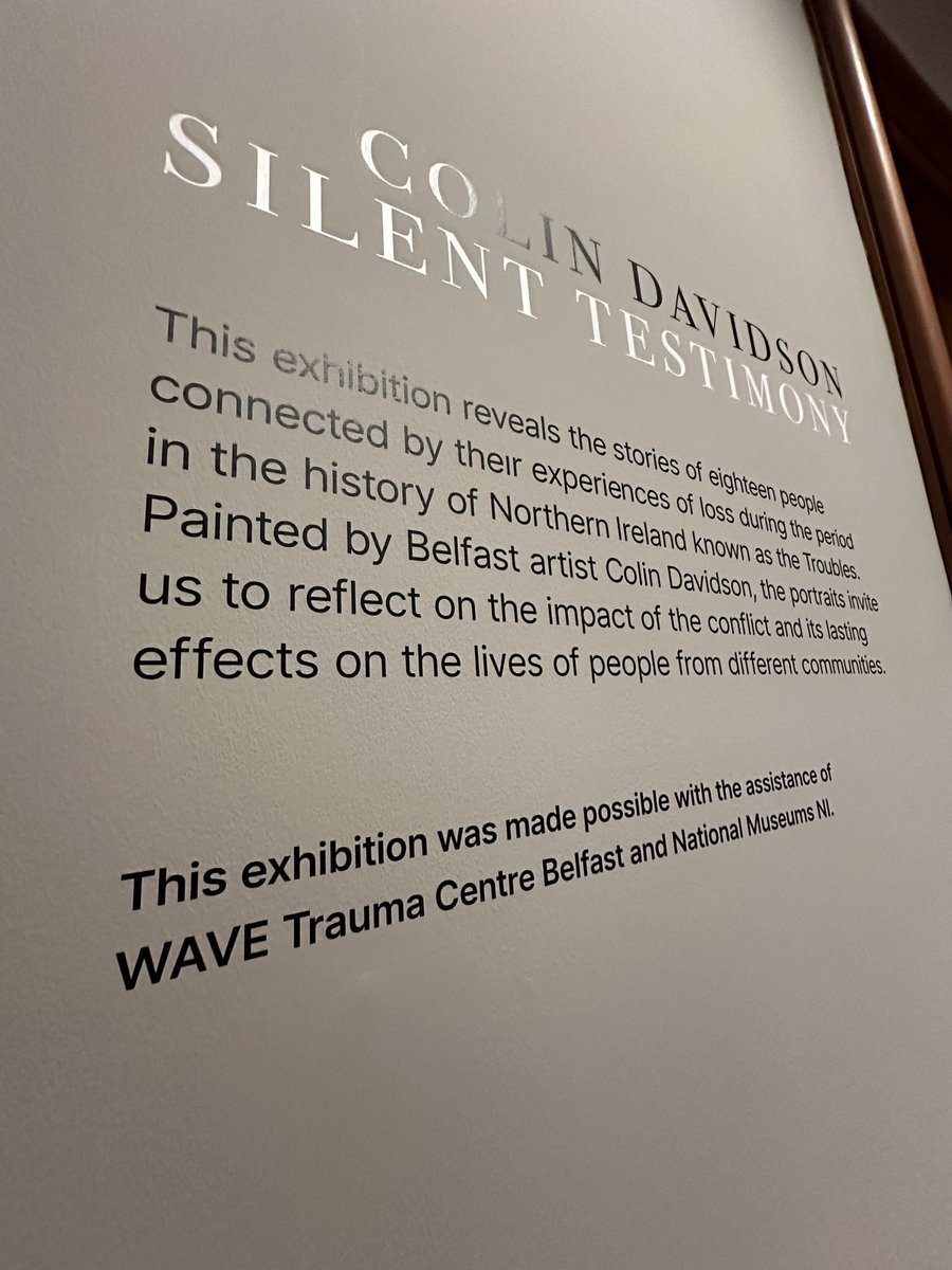 Hanging, lighting and filming at @NPGLondon this morning. Silent Testimony opens here Monday 22 April. Until 23 February 2025.