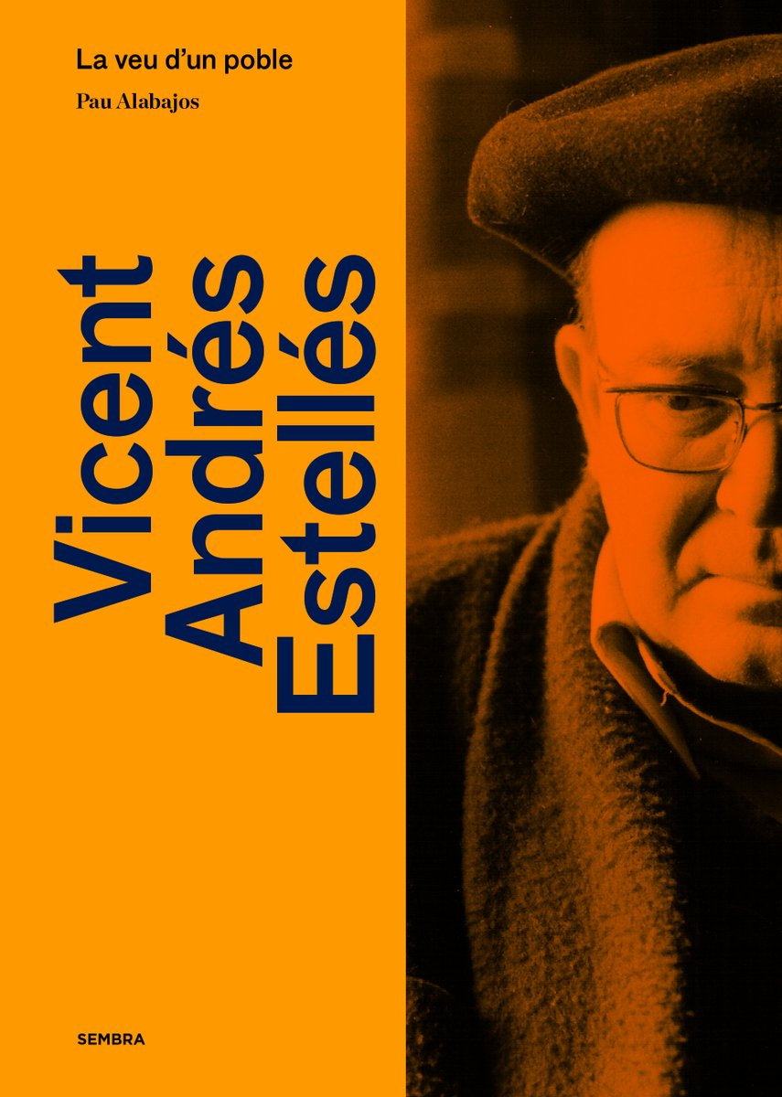 🧡 @PauAlabajos estarà signant exemplars de VICENT ANDRÉS ESTELLÉS. LA VEU D'UN POBLE