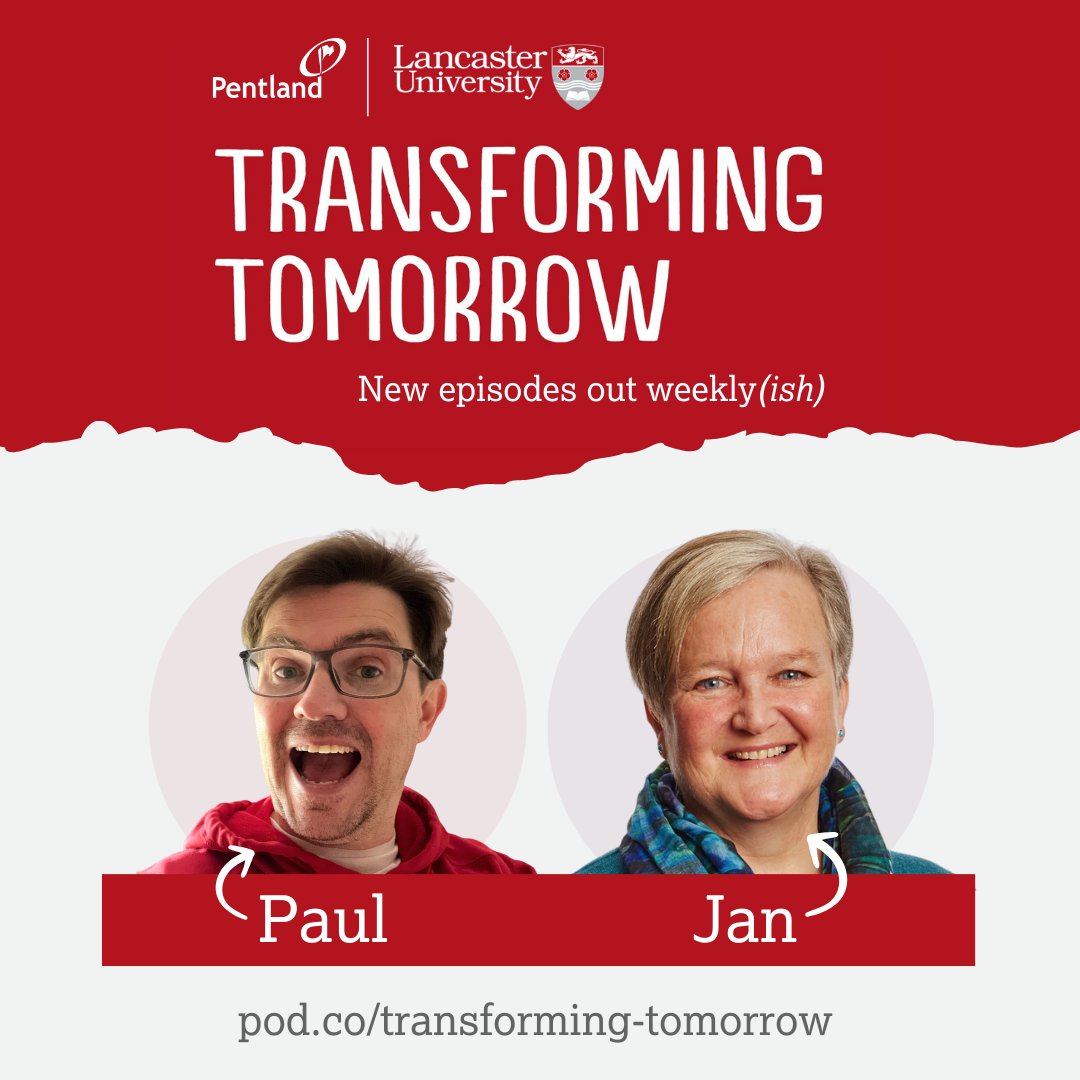 Want to find out what's coming up on the Transforming Tomorrow #podcast over the next few weeks? 🎧 Have a listen to the new trailer... @ThePaulTurner @LancasterManage pod.co/transforming-t…