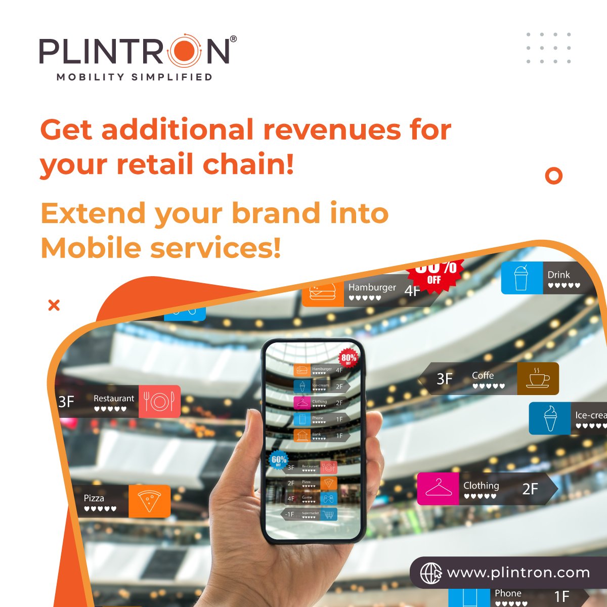 Experience global Retail reach as you expand your customer base worldwide and stay connected with shoppers wherever they are with tailored mobile plans. Contact Plintron to launch an MVNO - plintron.com/solutions-for-…

#telecom #m2m #mvno #esim #mvne #mvna #mno #gsm #gsma #4g #5g