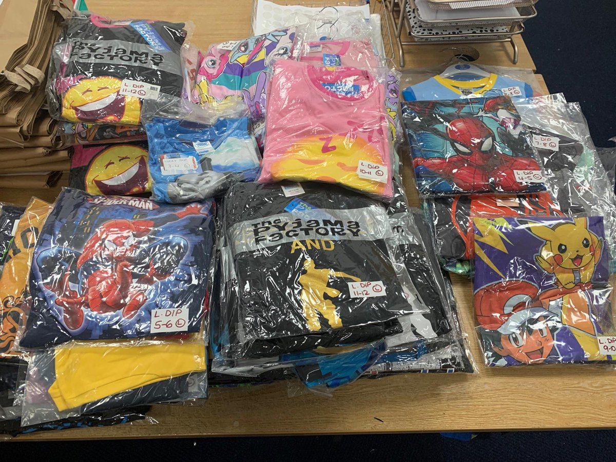 Look what arrived this morning 😍 The donor wants to remain anonymous, but we just wanted to say thank you. This lovely person has been supporting us for years and we really do appreciate it ❤️ #thankyou #surprisedelivery #pjs #SpreadingLoveThroughComfort