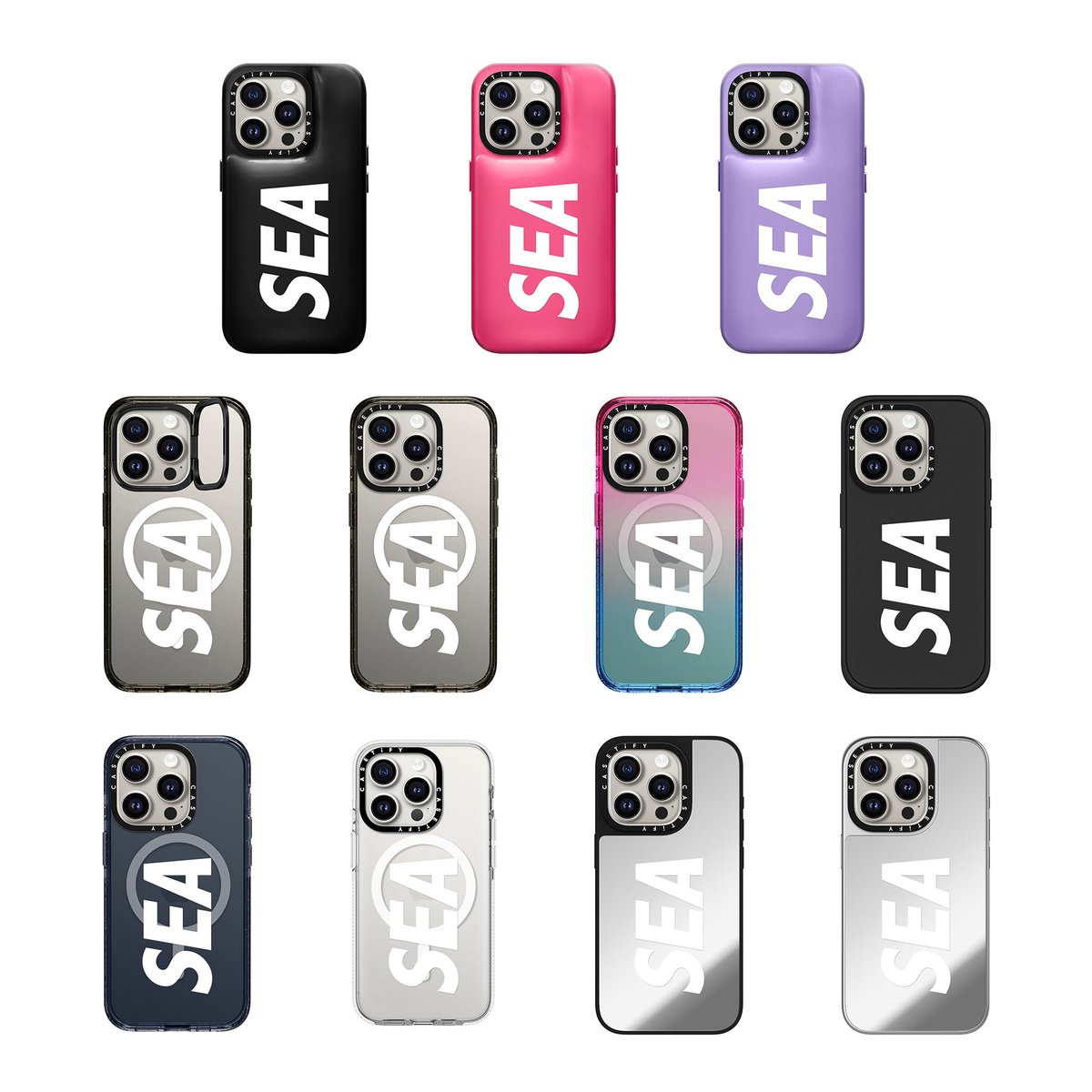 WIND AND SEA×CASETiFY/ウィンダンシー×ケースティファイ/Magsafe対応