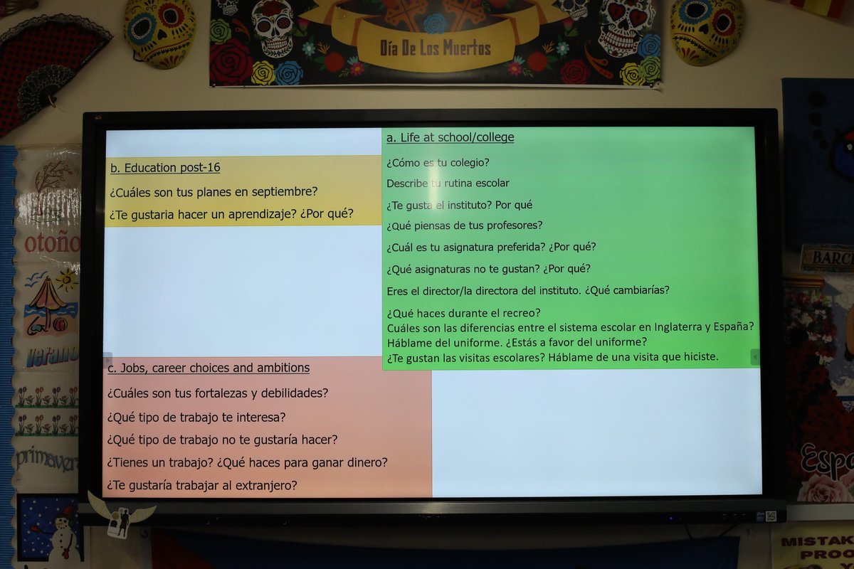 woodcotehigh's tweet photo. Mrs López had her Year 11s speed dating in Spanish this morning, in preparation for their GCSE Speaking Exam 🇪🇸 

#WeAreWoodcote #ASPIRE #PreparePerformProgress #ExcellenceIsHabit https://t.co/l57plY2WiD