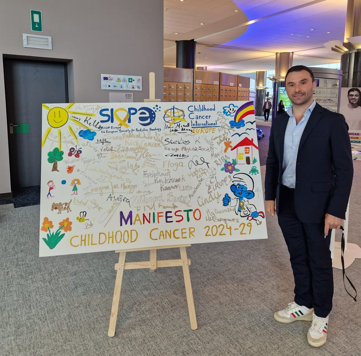 Thank you for signing our EU Elections Manifesto @FGuerreiroMEP. 🙏It is a privilege to have your support on our European Paediatric Cancer Community Manifesto: Cure More, Cure Better and Tackle Inequalities.🎗️