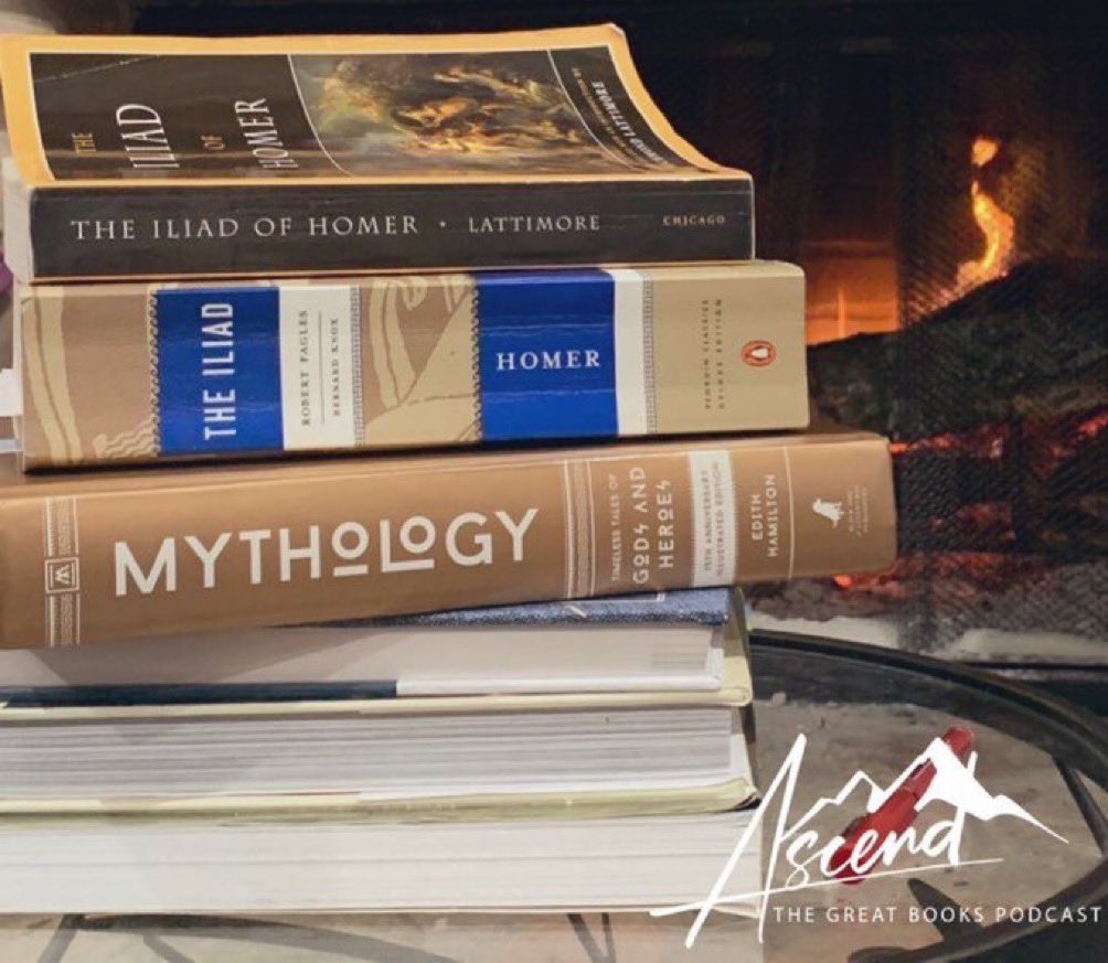 Why should you read the Iliad? 

Here’s one reason: 

✅Achilles v. Hector

The Iliad is unique insofar as Homer humanizes the enemy: the Trojans. 

Homer uses Hector as a foil against Achilles to question what is arete (excellence)?

Different cultures post-Iliad have favored…