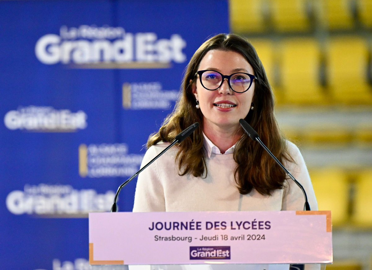 La journée annuelle des lycées en #GrandEst est toujours un moment important et l'édition 2024 à Strasbourg ne fait pas exception ! Devant 150 chefs d'établissement et l'ensemble de la communauté éducative, j'ai réaffirmé le soutien total de la @regiongrandest et les ai…