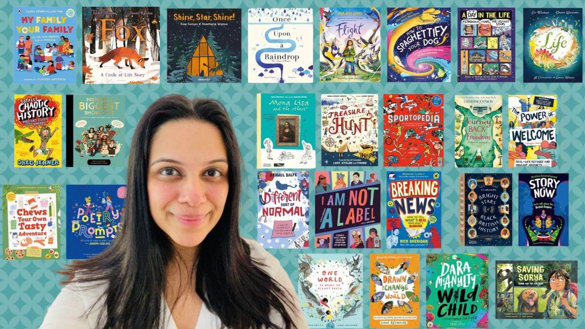 Our brilliant #WriterInResidence @RashmiWriting is passionate about how factual books can engage young readers. Here, she chooses some of her favourites, covering a wide range of topics: booktrust.org.uk/news-and-featu…