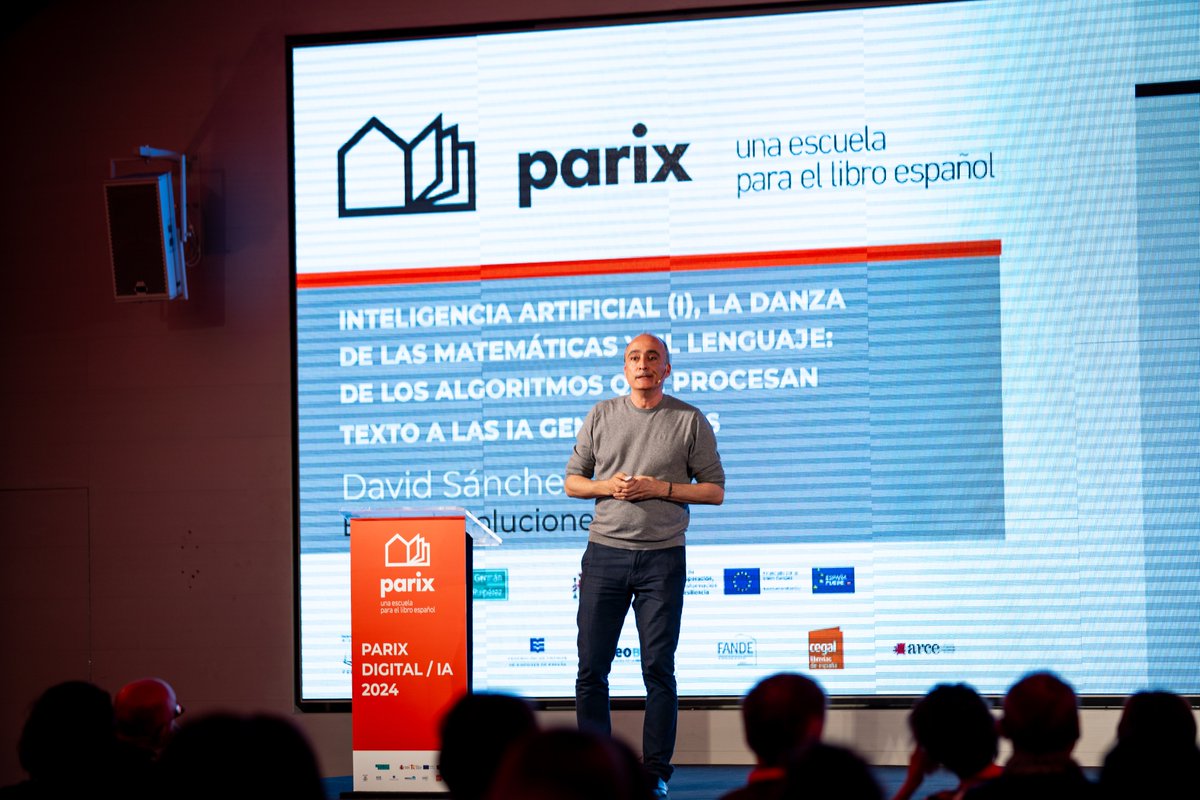 fundacionGSR's tweet photo. 📹 ¡Explora el contenido de #PARIXDigital sobre la IA en el sector del libro! 💻📚
🔗 Si no pudiste asistir a nuestras charlas y mesas redondas, ya las puedes disfrutar en nuestra web: https://t.co/Nxu8zMWHqo