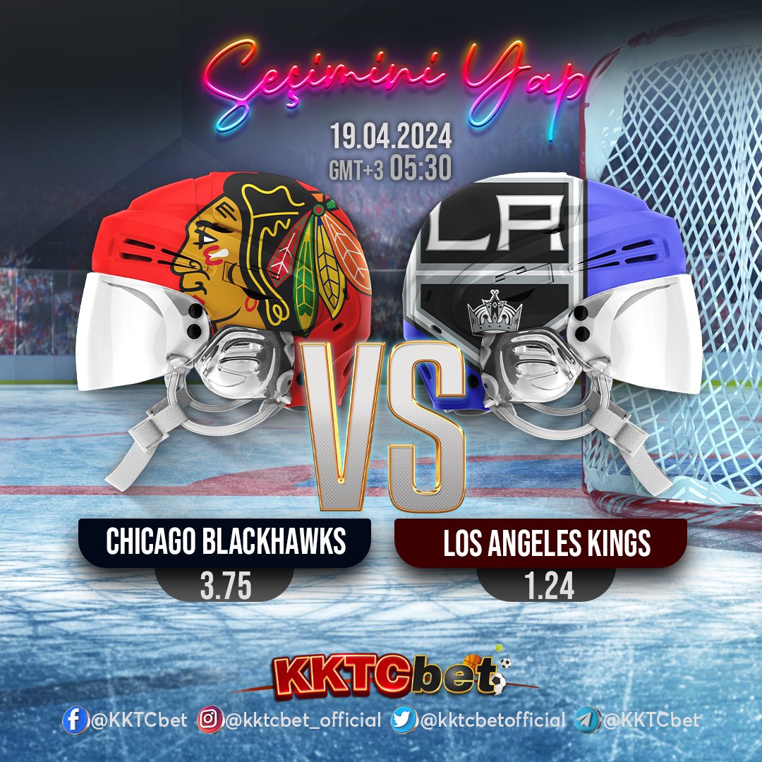 Seçimini Yap! Chicago Blackhawks - Los Angeles Kings - Favorin Kim ? #icehockey #icehockeylife #icehockeygame #icehockeyplayer #icehockeygame #icehockeyjersey #icehockeyplayer #NHL #nhlhockey #game #gameday #matchday #match #win #favorite #hashtag